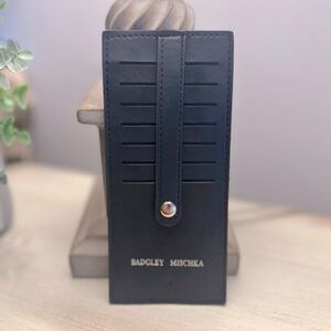 🛍️Badgley Mischka Elegant Black Card Holder🛍️